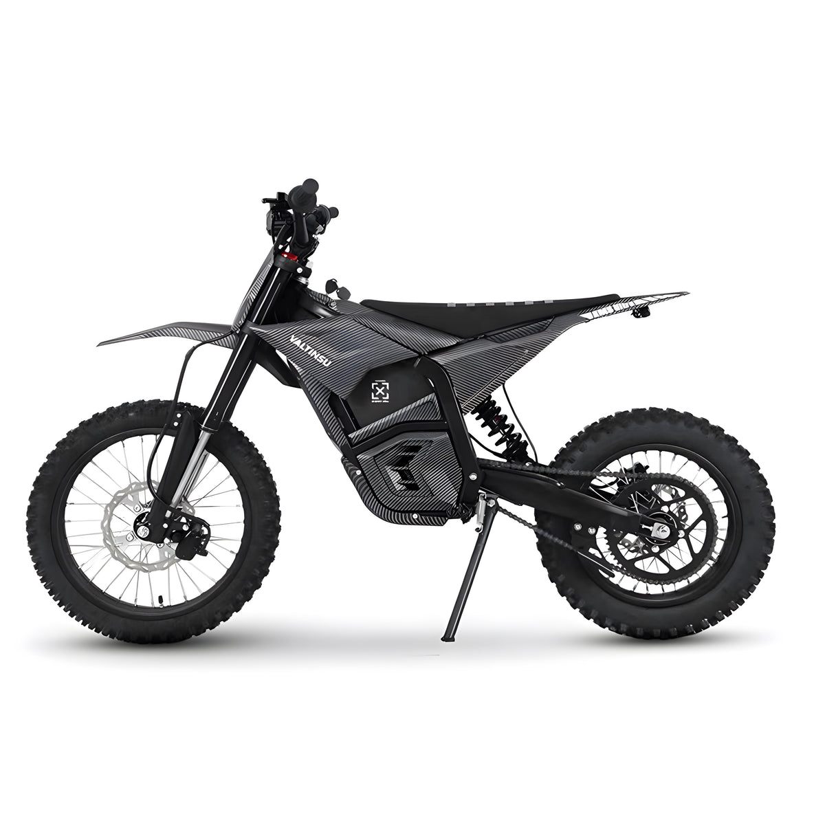 Valtinsu EM-5 Ultra Elektro-Dirt-Bike, Seitenansicht